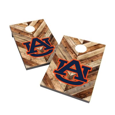 Auburn Cornhole Boards, 2x4 Bag Toss Cornhole Set, Officially Licensed Cornhole Boards, Comes with (2) Boards & (8) Bags