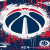 Trends International NBA Washington Wizards - Maximalist Logo 23 Wall Poster, 22.37" x 34.00", Poster & Push Pin Bundle view 4