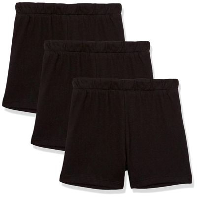 The Children's Place,and Toddler Girls Fashion Shorts,Black/Black/Black,3 Years,