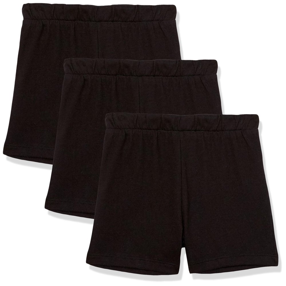 The Children's Place,and Toddler Girls Fashion Shorts,Black/Black/Black,3 Years,