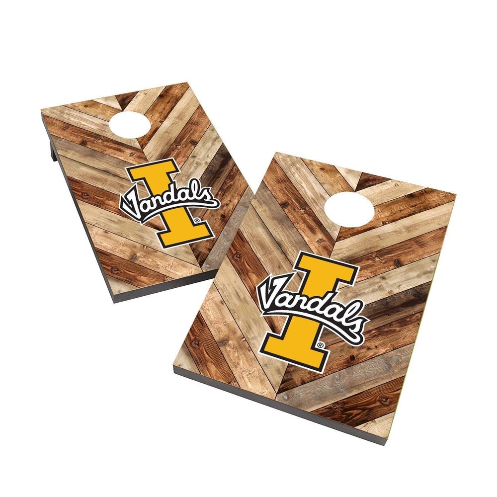 Idaho Cornhole Boards, 2x4 Bag Toss Cornhole Set, Officially Licensed Cornhole Boards, Comes with (2) Boards & (8) Bags