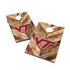 Virginia VT Cornhole Boards, 2x4 Bag Toss Cornhole Set, Officially Licensed Cornhole Boards, Comes with (2) Boards & (8) Bags view 1