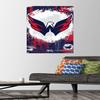 Trends International NHL Washington Capitals - Maximalist Logo 23 Wall Poster, 22.37" x 34.00", Poster & Push Pin Bundle view 2