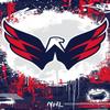 Trends International NHL Washington Capitals - Maximalist Logo 23 Wall Poster, 22.37" x 34.00", Poster & Push Pin Bundle view 4