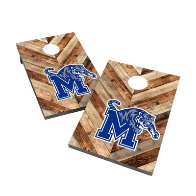 Memphis Cornhole Boards, 2x4 Bag Toss Cornhole Set, Officially Licensed Cornhole Boards, Comes with (2) Boards & (8) Bags
