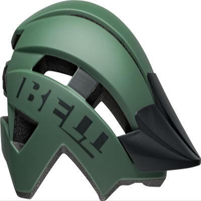 BELL Sidetrack II Child Bike Helmet - Matte Green,Universal Child (4754 cm)