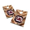 South Carolina Cornhole Boards, 2x4 Bag Toss Cornhole Set, Officially Licensed Cornhole Boards, Comes with (2) Boards & (8) Bags view 1