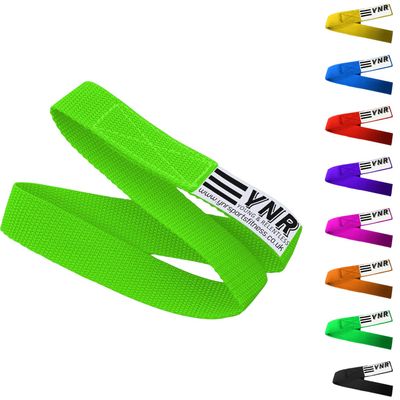 YNR Premium Gymnastic Bar Loops Straps, hand grip, palm protection, guards (30CM, Green)