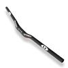 AleGuLu 31.8mm Mountain Bike Handlebar T700 Full Carbon Fiber Handlebar Length 600-760mm Suitable for Mountain Bikes and Road Bikes,Curved,740mm view 1