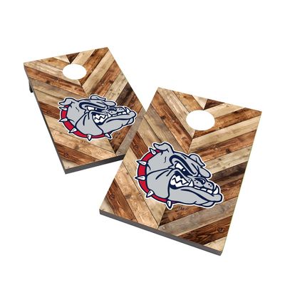 Gonzaga Cornhole Boards, 2x4 Bag Toss Cornhole Set, Officially Licensed Cornhole Boards, Comes with (2) Boards & (8) Bags