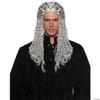 UNDERWRAPS UR30770OS Wig Dreads Silver Costume Accessory - One Size view 1