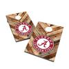 Alabama Cornhole Boards, 2x4 Bag Toss Cornhole Set, Officially Licensed Cornhole Boards, Comes with (2) Boards, (8) Bags & LED Hole Lights view 1
