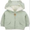 Simple Joys by Carter's unisex-baby Hooded Sweater Jacket with Sherpa Lining, Green, 6-9 Months view 1