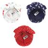 Hudson Baby Baby Girls Turban Cotton Headwraps, Wildflower, One Size view 1