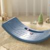 Kids Rocker Board, Plastic Load Bearing 50kg, Wobble Balance Board, Improve Concentration, Open Ended Toddler Learning Toys, Yoga Curvy Board for Exercise Indoor Birthday Gift view 2