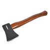 CAMILLUS 16" Durable Carbon Steel Head Compact Portable Multi-Purpose Outdoor Hunting Hiking Camping Survival Hatchet with American Hickory Handle & Leather Sheath view 2