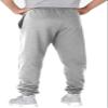 NFL Kids Youth 8-20 Officially Licensed Primary Team Logo Stripe Fleece Lined Football Sweatpants Joggers Pants (Pittsburgh Steelers - Heather Gray, Medium 10-12) view 2