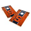 Syracuse Cornhole Boards, 2x4 Solid Wood Corn Hole Set, Officially Licensed Cornhole Boards, Comes with (2) Boards & (8) Bags view 1