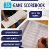 Murray Sporting Goods Basketball Scorebook - 35 Games Score Book Side by Side Score Keeping Book for Stats | Basketball Stat Tracking Book (5) view 2