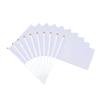 Didiseaon 60pcs White Hand- Referee Flags for Sports Events Lightweight Waving Banners for Racing Fans Easy Assembly Commanding Flags for Parties and Community Gatherings view 3