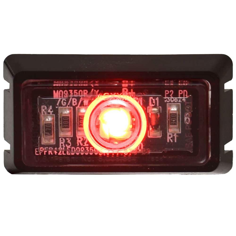 Boat Trailer Clearance Light M09350RCL | 12V Red LED Marker