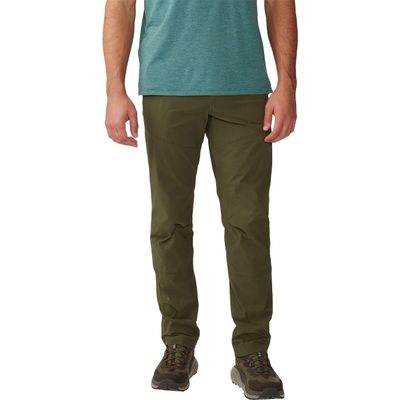 Mountain Hardwear Men's Basin Trek Pant, Dark Pine