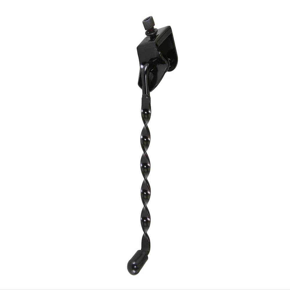 Lowrider Bike Flat Twisted Kickstand Center 8 Black.