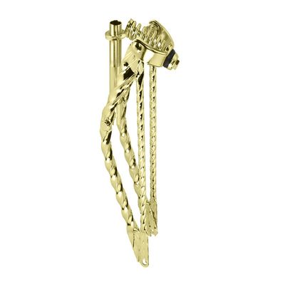 Lowrider Bike 20 Classic Square Twisted Spring Fork 1 Inch Gold.