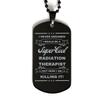I Never Dreamed I would Be A Radiation therapist Dog Tag, Funny Gifts For A Radiation therapist, Valentines Graduation Birthday Gifts for A Radiation therapist, Mother's Day, Father's Day and view 1