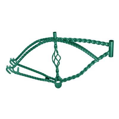 Lowrider Bike 20 Cage Twisted Frame Green.