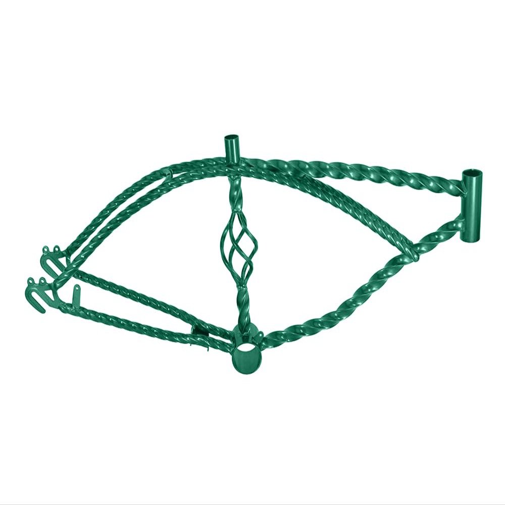 Lowrider Bike 20 Cage Twisted Frame Green.