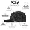 Gilbert Snapback Hat for Boys & Girls | Youth 5-Panel Blank Cap (Ages 4-12) | Breathable & Lightweight with Curved Bill Kids Hat (Black) view 4