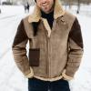 QWENTMTNTY Leather Jacket Crow Costume Men Chaqueta De Cuero Para Mujer Chaquetas De Invierno Para Hombre Men's Crew Neck Sweater view 2