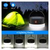 Rechargeable Waterproof Solar Camping Lamp, 4 Modes Outdoor Tent Lantern, Portable LED Tent Light for Emergency, Camping, Hiking, Fishing, Outdoor Travel view 2