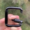 4 Pcs Square Quick Link Locking Carabiner Buckle Outdoor Keychain Snap Clip Hook Aluminum Alloy Carabiner Buckle Lightweight Aluminum Alloy Carabiner Buckle view 4