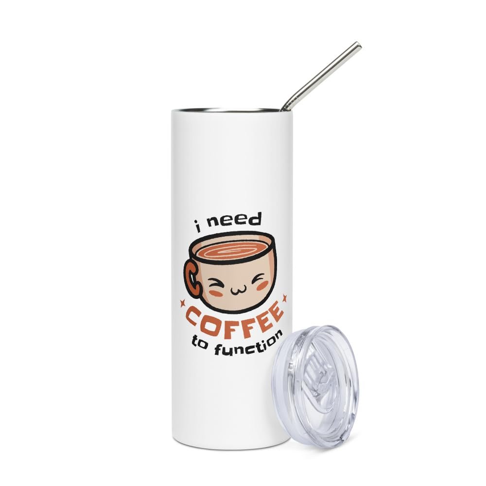 Coffee lovers,Coffee to function,Great Gift stainless steel tumbler