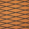 Eapmic EVA Faux Teak Decking Sheet for Fish Boat Yacht Non-Slip Marine Flooring Mat(Brown with Black Stripes,Diamond Pattern) view 3