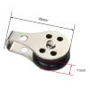 INLIMA Pulley 5PCS Stainless Steel Pulley Nylon Blocks Rope Marine Hardware for Kayak Canoe Boat Anchor Trolley Kit Rope view 2