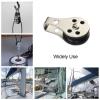INLIMA Pulley 5PCS Stainless Steel Pulley Nylon Blocks Rope Marine Hardware for Kayak Canoe Boat Anchor Trolley Kit Rope view 3