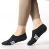 Toes Home No Show Socks Womens Cushioned Low Cut Athletic Hidden Liner Socks for Sneakers Footies Ankle Sports Invisible Running Socks 6 Pairs Black Size 9-11 view 2