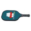 Custom Graphite Pickleballs Paddles Lightweight Personalized Pickleballs Paddle Racquet Add Your Photo,Text,Logo Pickle Ball Equipment Blue Green view 3
