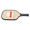 Custom Pickleballs Paddles Pickle Ball Paddle Ribbed Non-Slip Cushion Grip Single Racket with Your Own Design Natural view 3