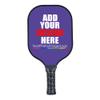 Custom Pickleballs Paddles,Personalized Pickleballs Paddle Racquet with Comfort Grip,Add Your Photo,Text,Logo Paddle for Gifts Lilac view 1