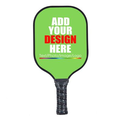 Custom Pickleballs Paddles,Personalized Pickleballs Paddle Racquet with Comfort Grip,Add Your Photo,Text,Logo Paddle for Gifts Neon Green