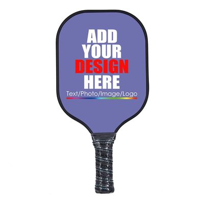 Custom Pickleballs Paddles,Personalized Pickleballs Paddle Racquet with Comfort Grip,Add Your Photo,Text,Logo Paddle for Gifts Violet