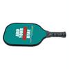 Custom Pickleballs Paddles Pickle Ball Rackets with Soft Grip for Gifts Sports Equipment for Men Women Beginner Tropical Blue view 3