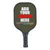 Personalized Pickleballs Paddle Rackets Lightweight Pickleballs Paddles Racquet Comfortable Grip with Your Name Logo Text Military Green view 1
