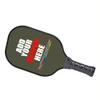 Personalized Pickleballs Paddle Rackets Lightweight Pickleballs Paddles Racquet Comfortable Grip with Your Name Logo Text Military Green view 2
