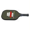 Personalized Pickleballs Paddle Rackets Lightweight Pickleballs Paddles Racquet Comfortable Grip with Your Name Logo Text Military Green view 3