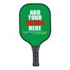Custom Pickleballs Paddles,Personalized Pickleballs Paddle Racquet with Comfort Grip,Add Your Photo,Text,Logo Paddle for Gifts Irish Green view 1